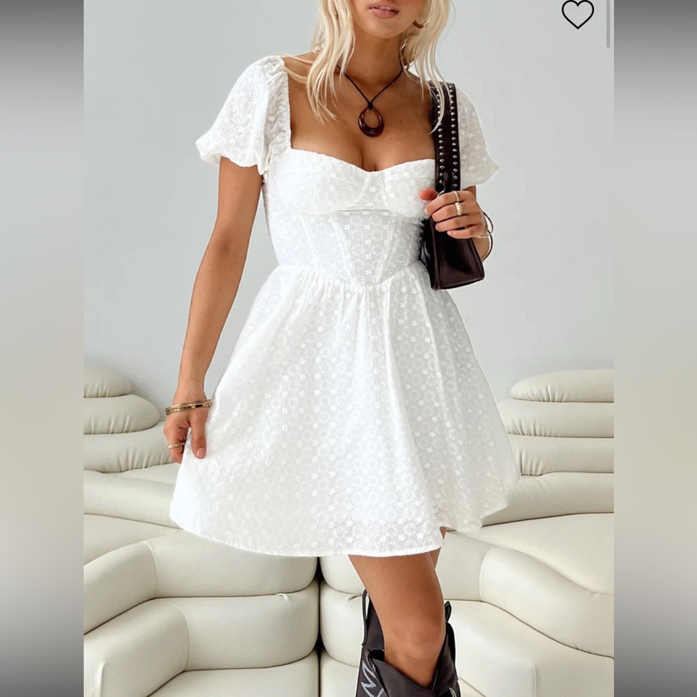 Princess Polly White Lace Dress